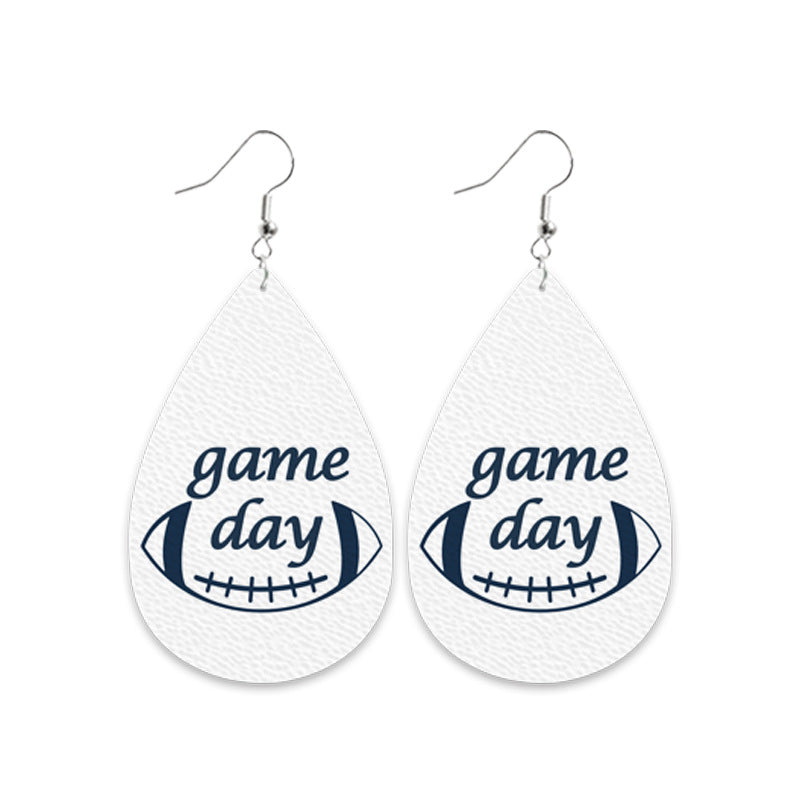 Wholesale 2pairs/pack Leather Fashion Earrings